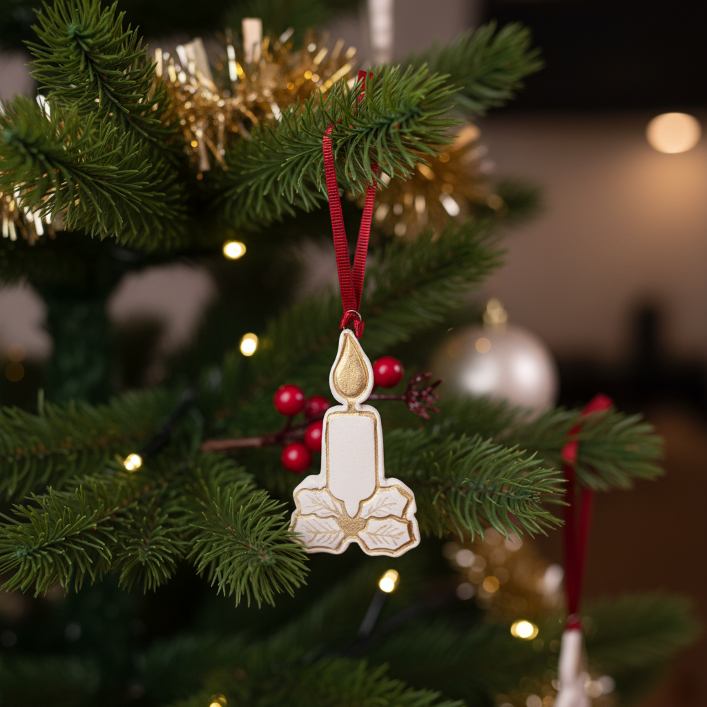 Pendenti in ceramica per albero di Natale
