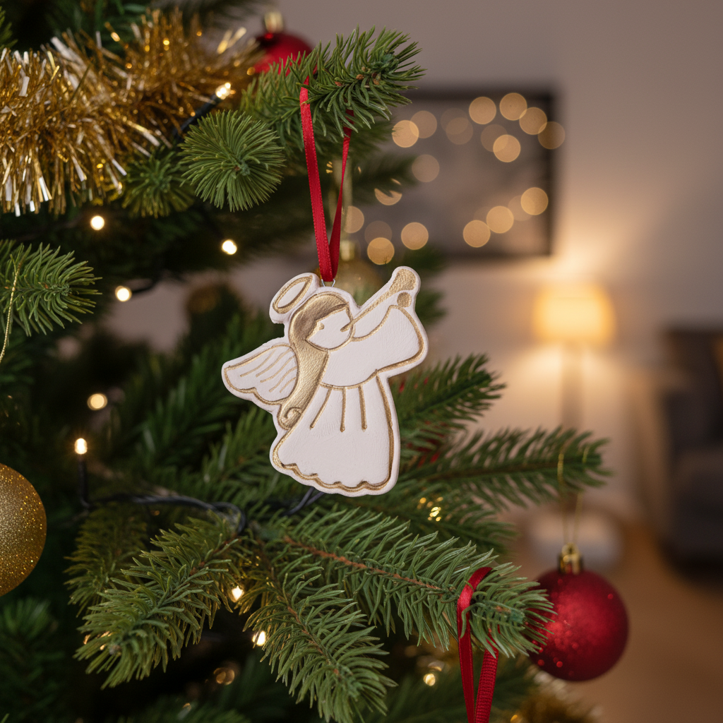 Pendenti in ceramica per albero di Natale